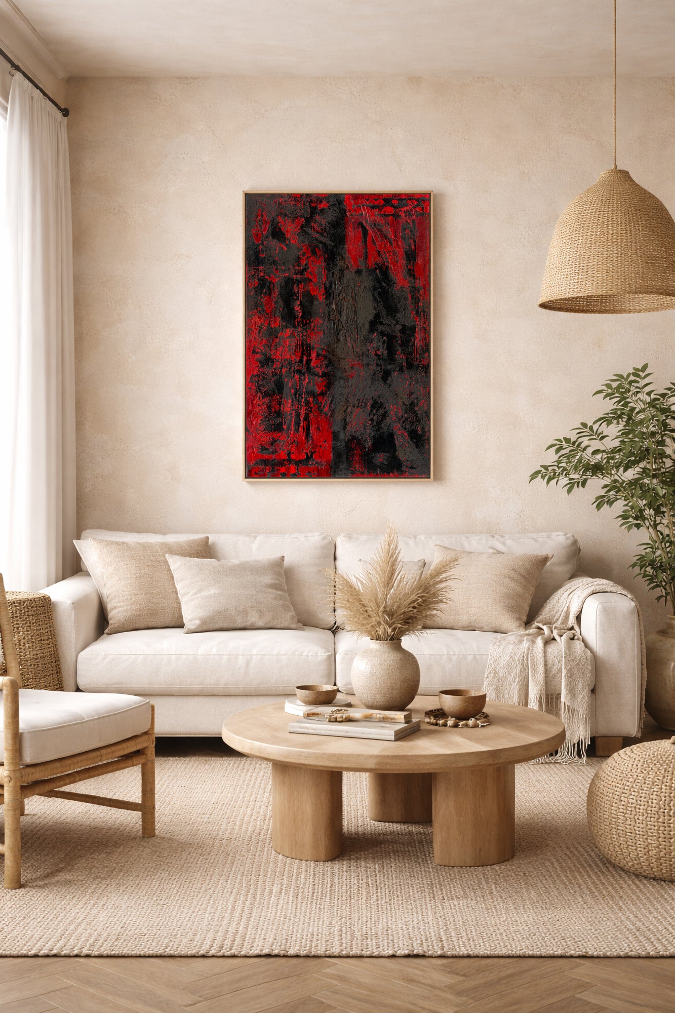 Crimson Symphony — Original Artwork