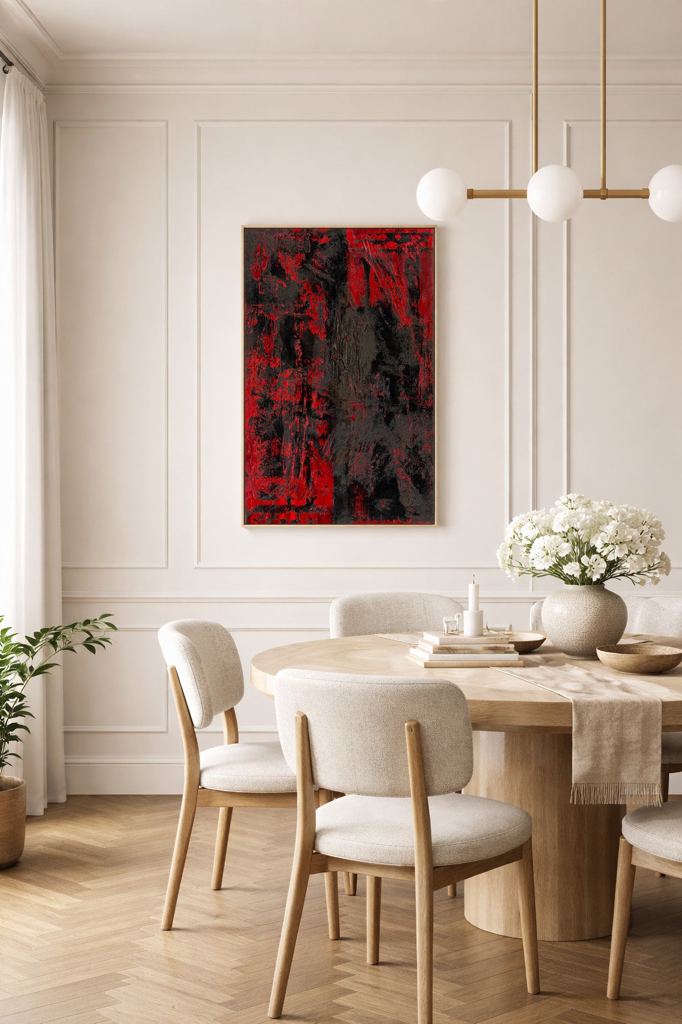 Crimson Symphony — Original Artwork