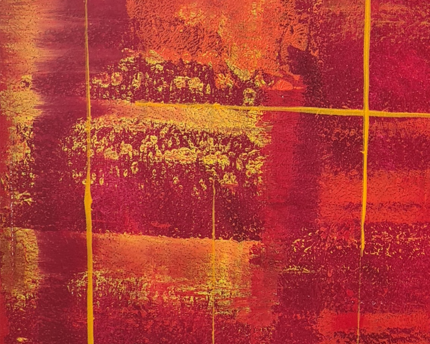 Fire - Acrylic on Cotton Canvas (61x76 CM)