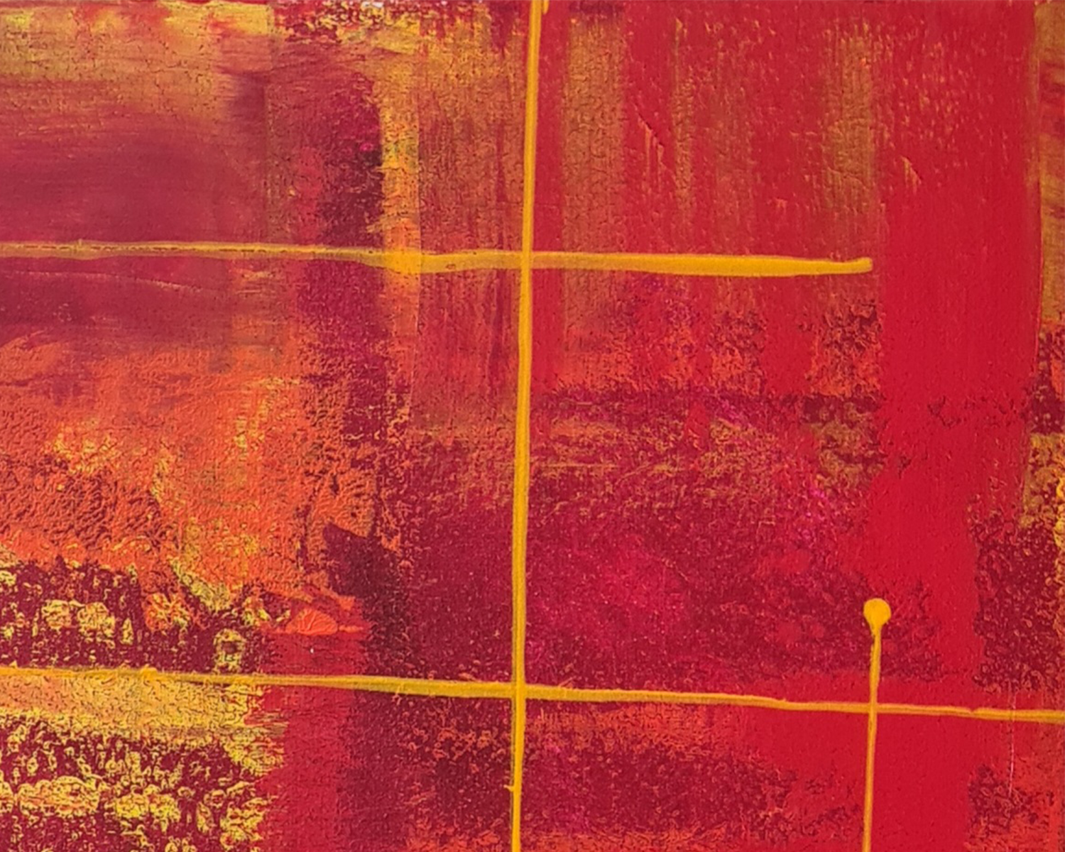 Fire - Acrylic on Cotton Canvas (61x76 CM)