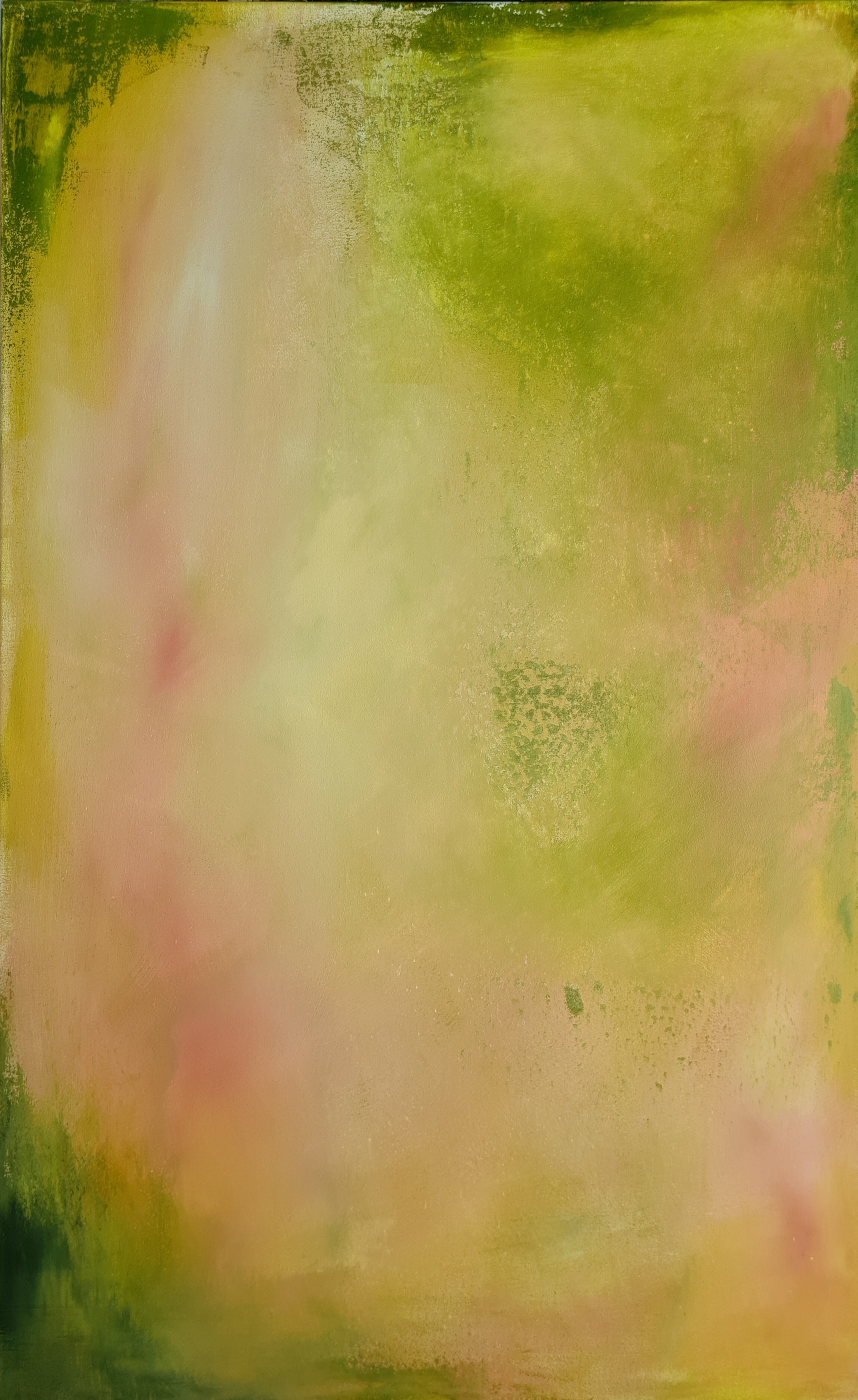 Spring Blossoms I - Acrylic on Cotton Canvas (76x122 CM)