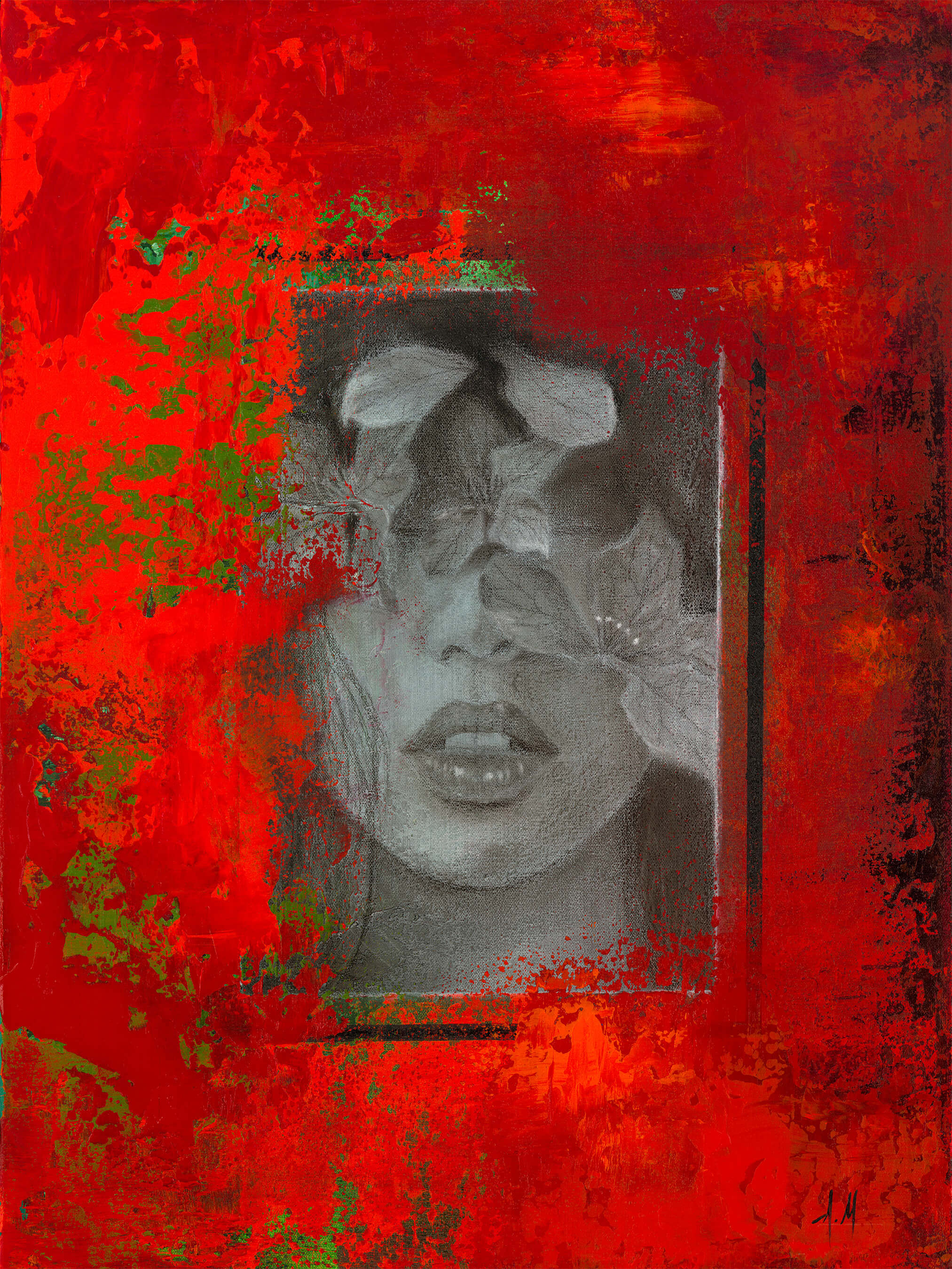 Peace — Original Artwork 46 × 61 CM