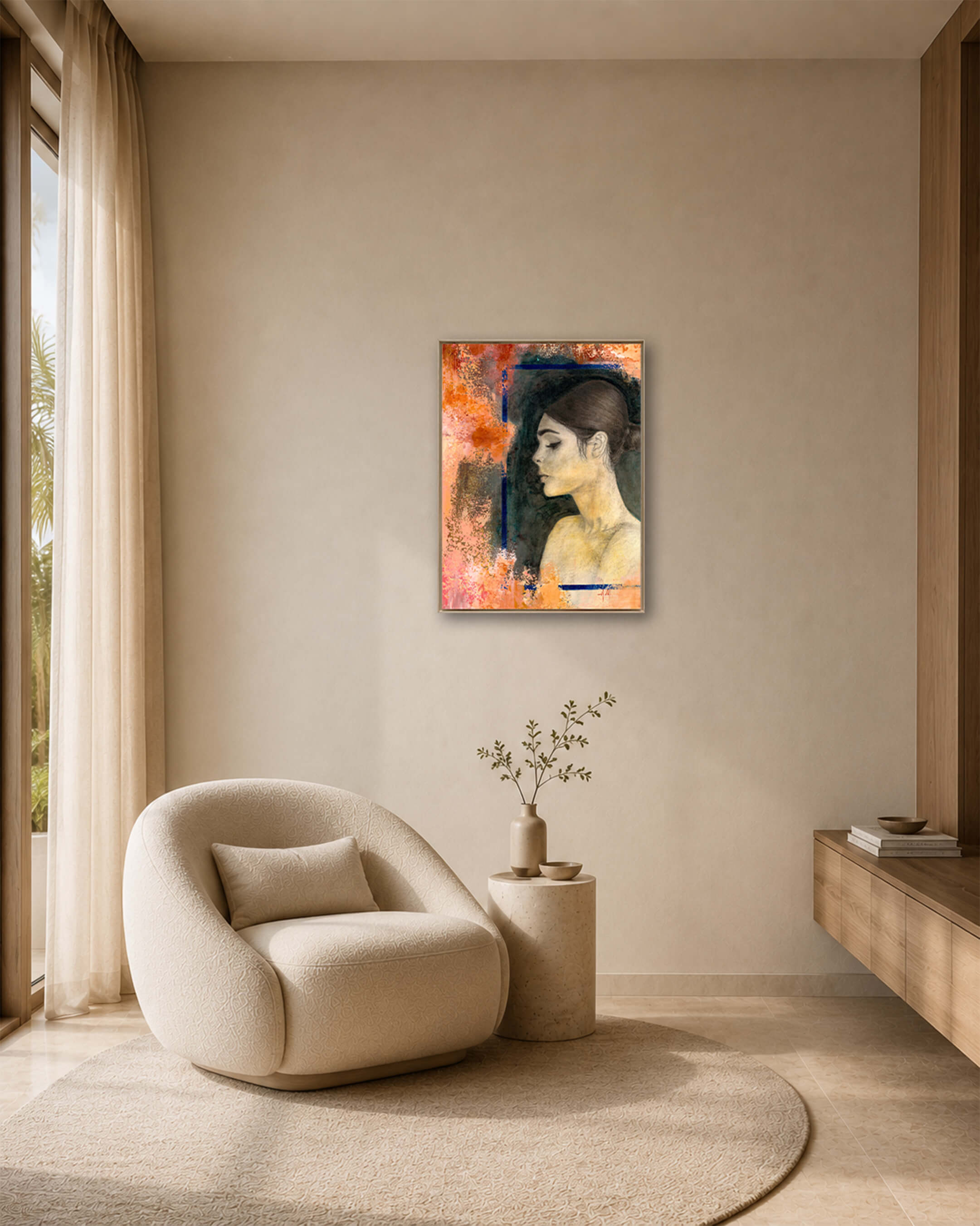 Poise — Original Artwork 46 × 61 CM