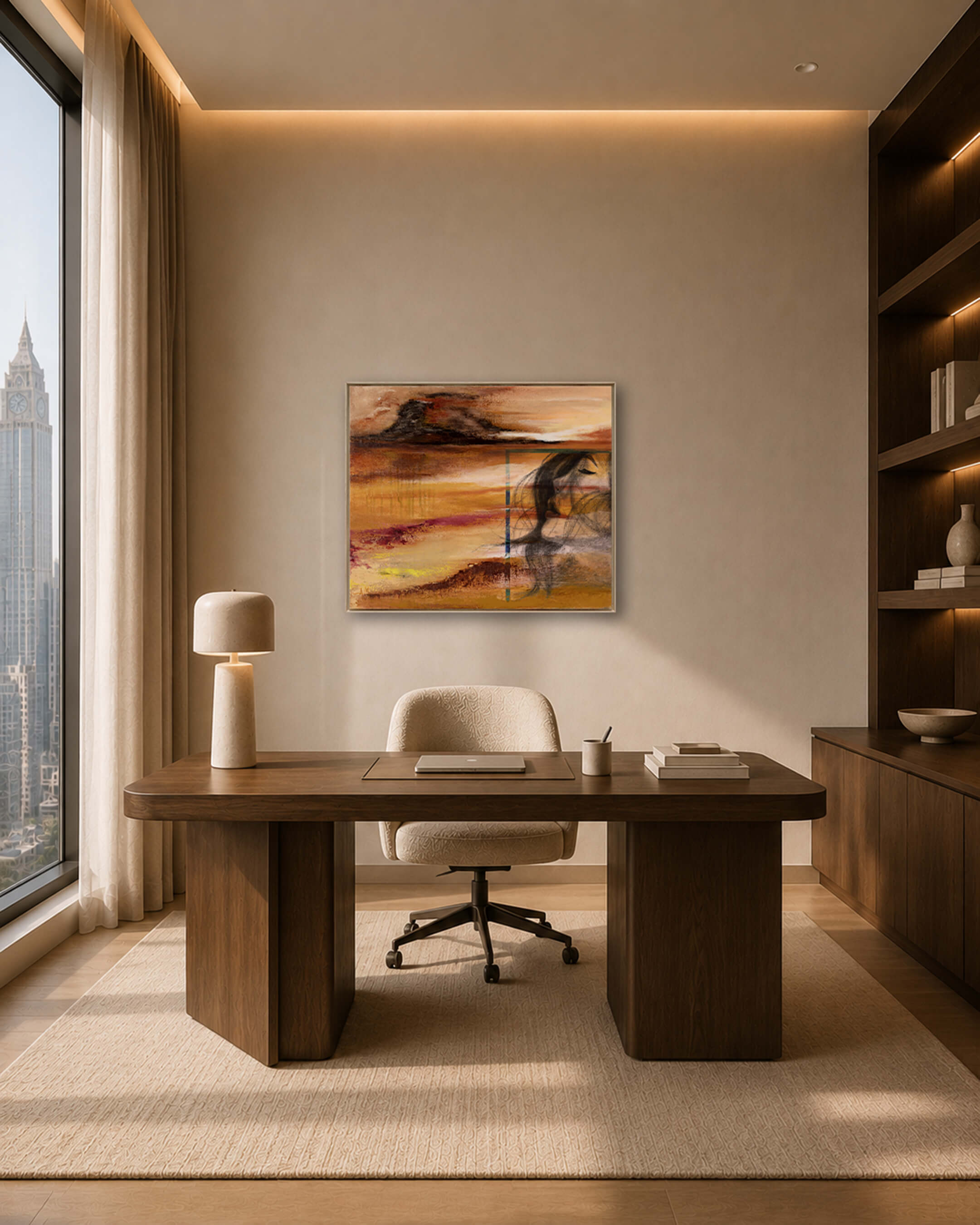 Solace — Original Artwork 61 × 46 CM