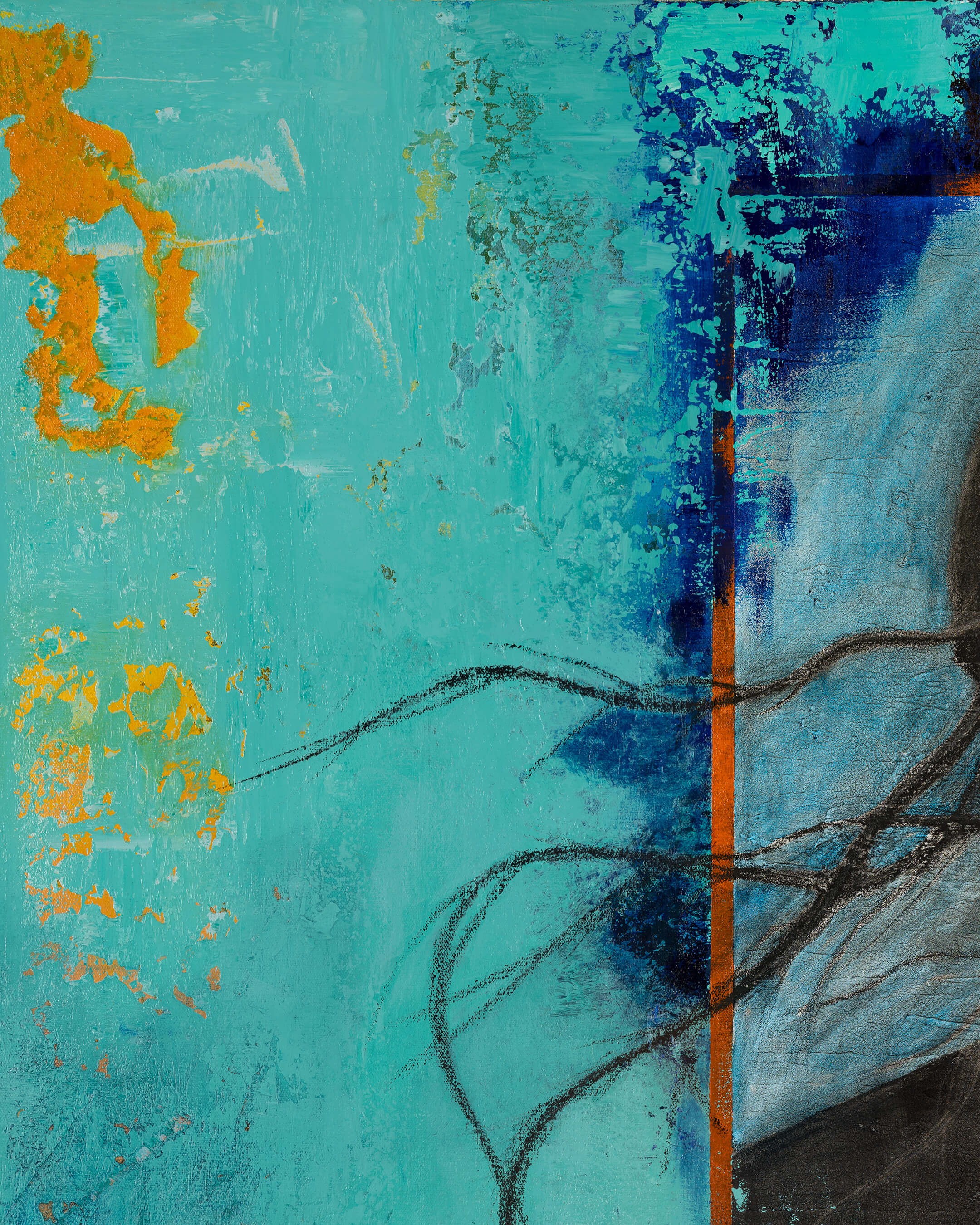 Untamed — Original Artwork 76 × 76 CM
