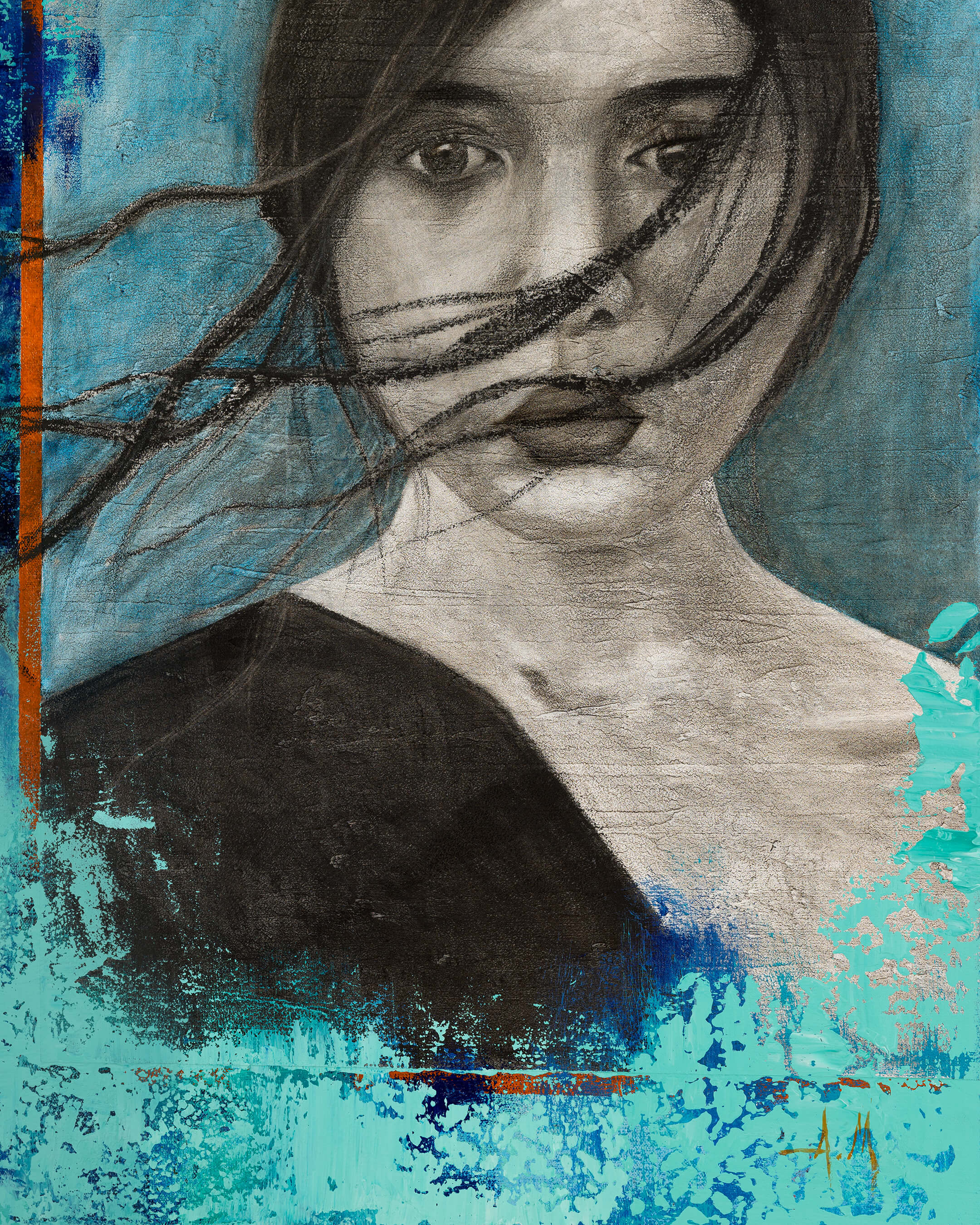 Untamed — Original Artwork 76 × 76 CM