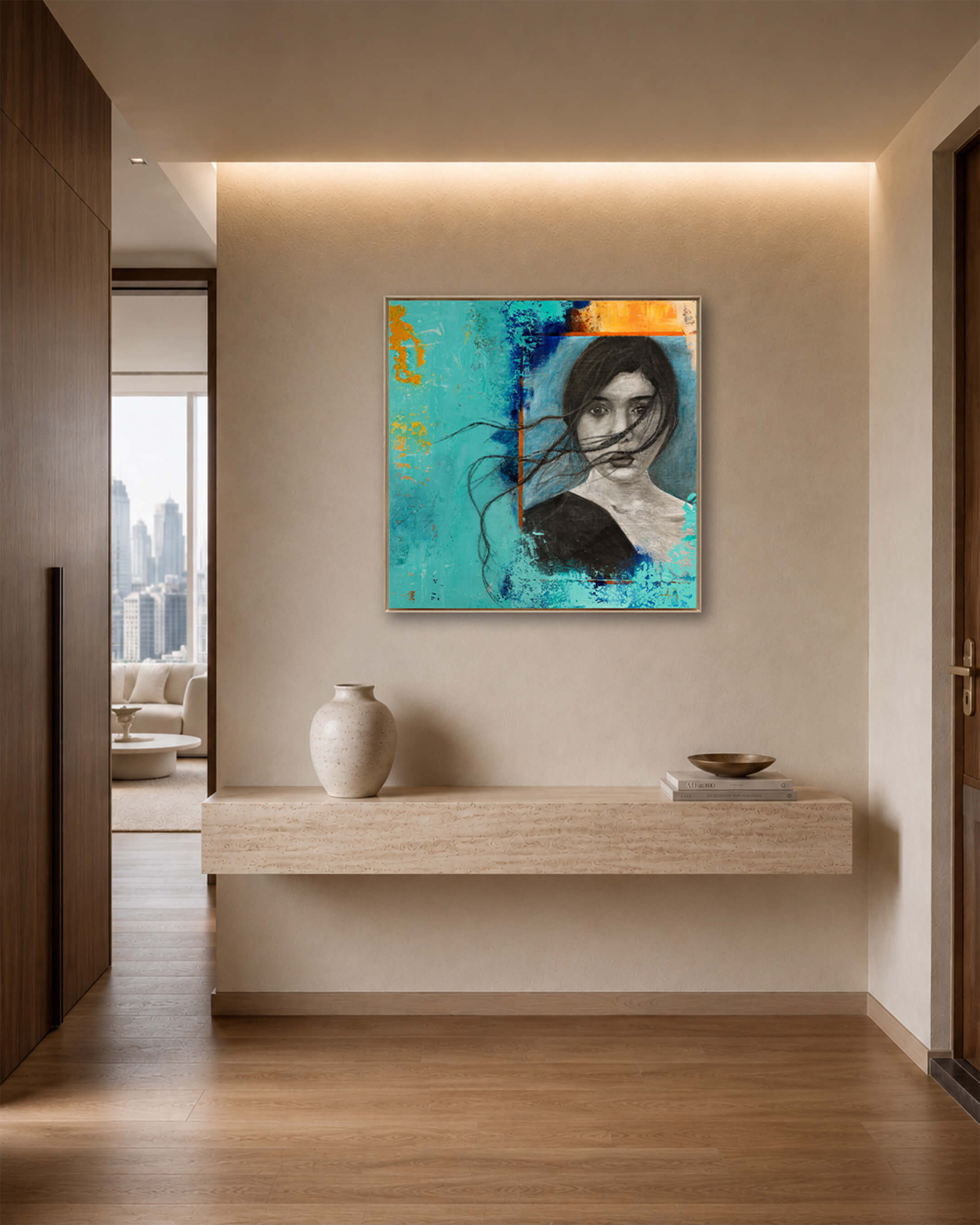 Untamed — Original Artwork 76 × 76 CM