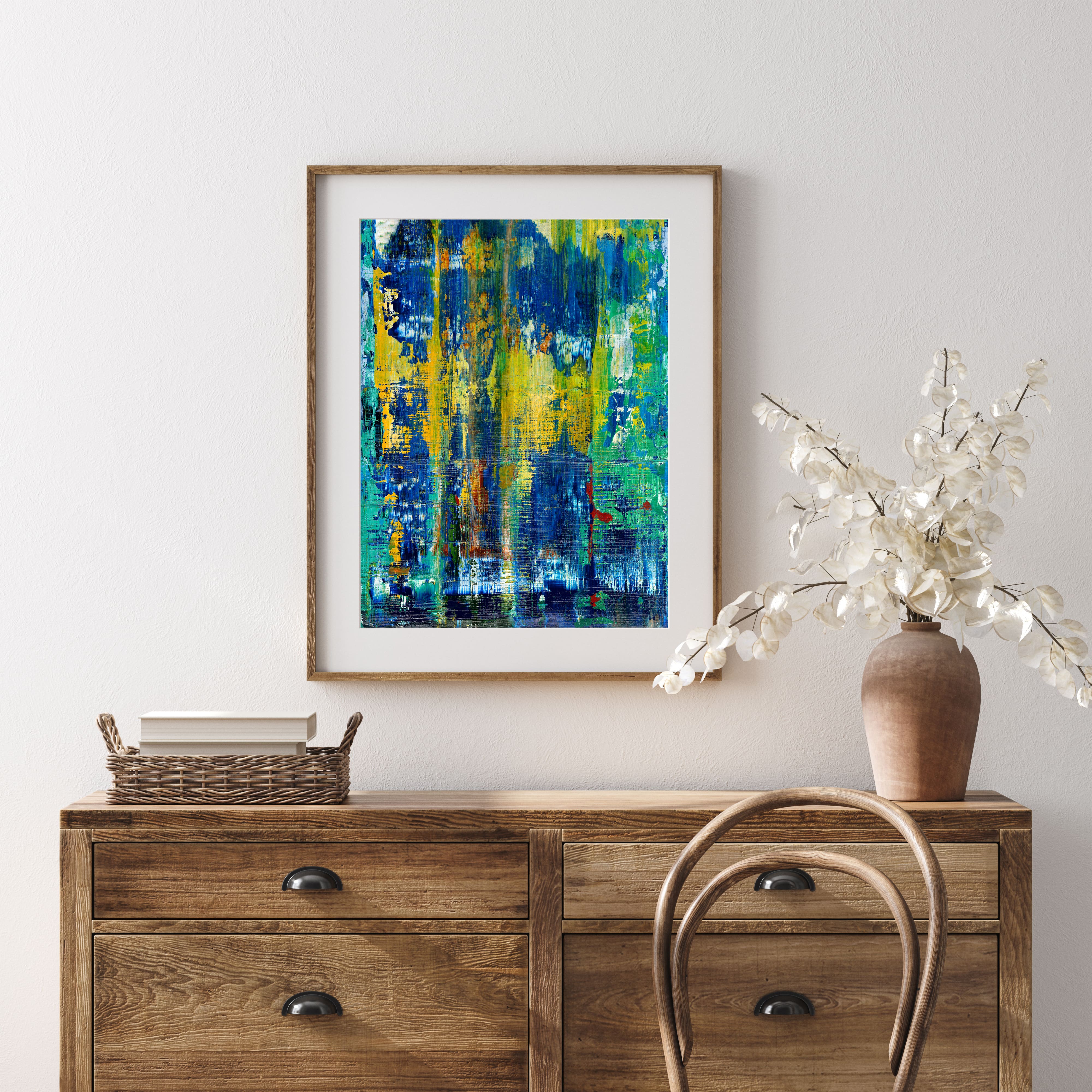 Inner Waves — Premium Giclée Print on Matte Smooth Cotton UK Made 315 gsm Photo Paper