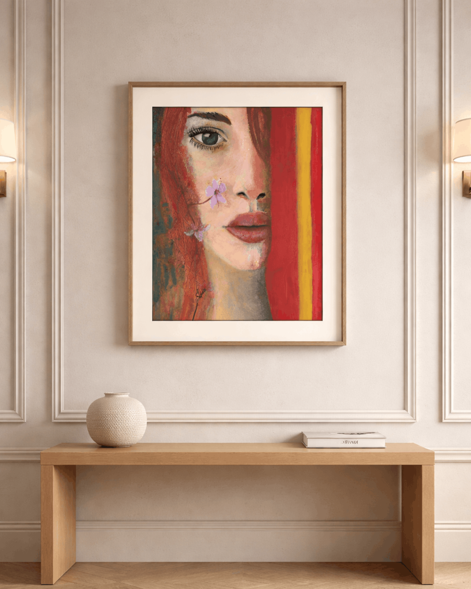 Beyond the Curtain — Original Artwork