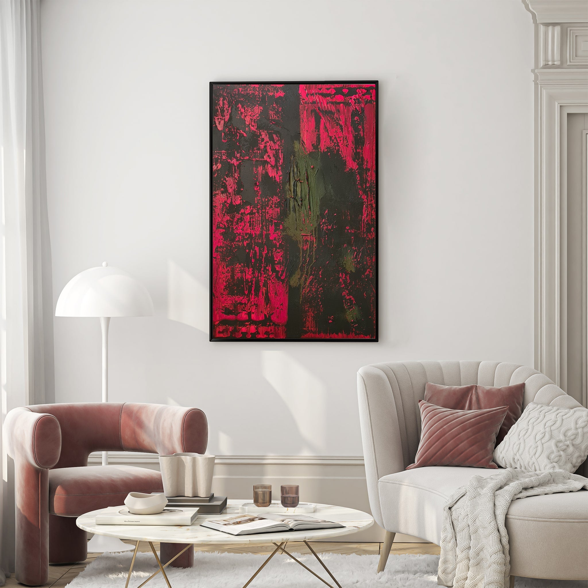Crimson Symphony — Original Artwork