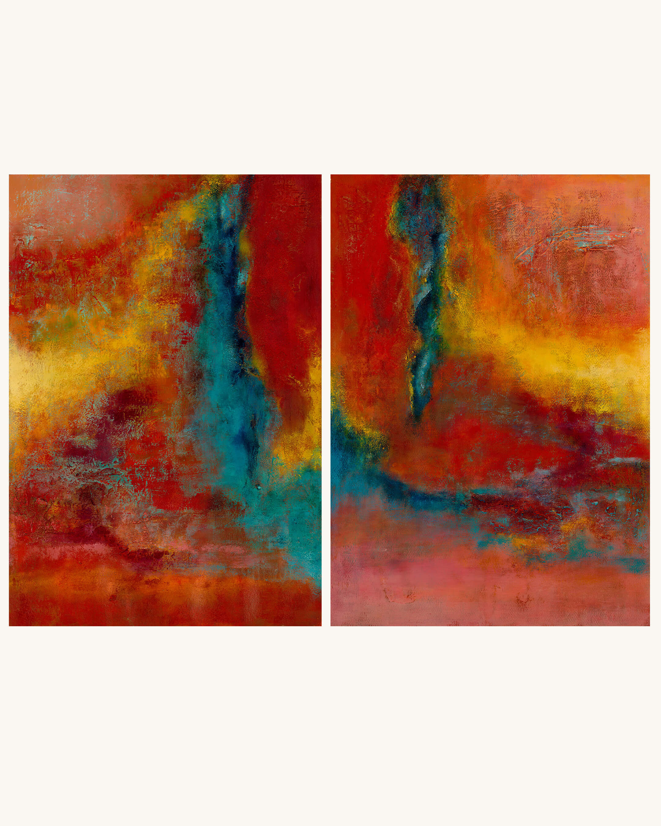 The Rising Current — Original Artwork 56 x 76 CM