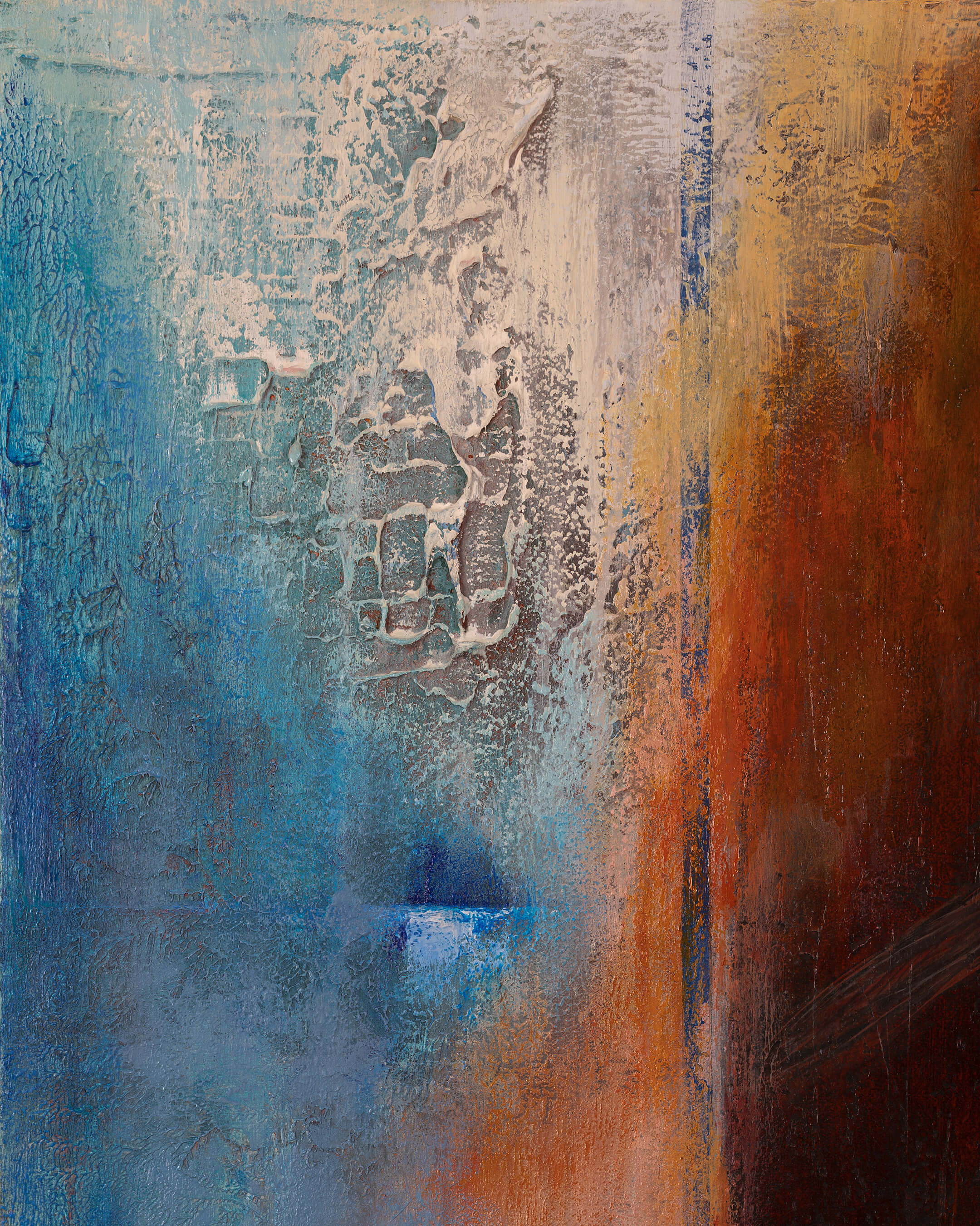 Hope — Original Artwork 61 × 61 CM, close-up detail