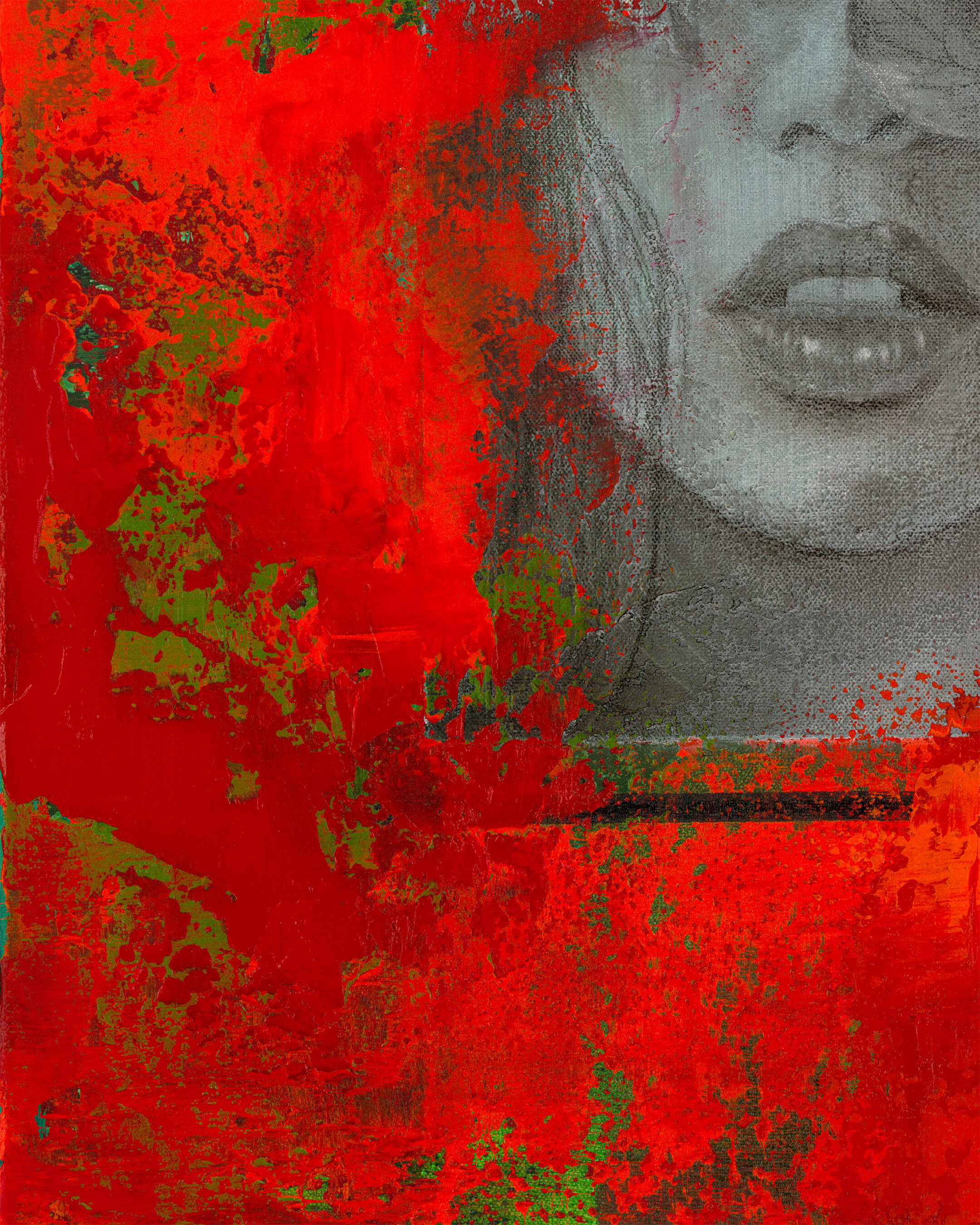 Peace — Original Artwork 46 × 61 CM