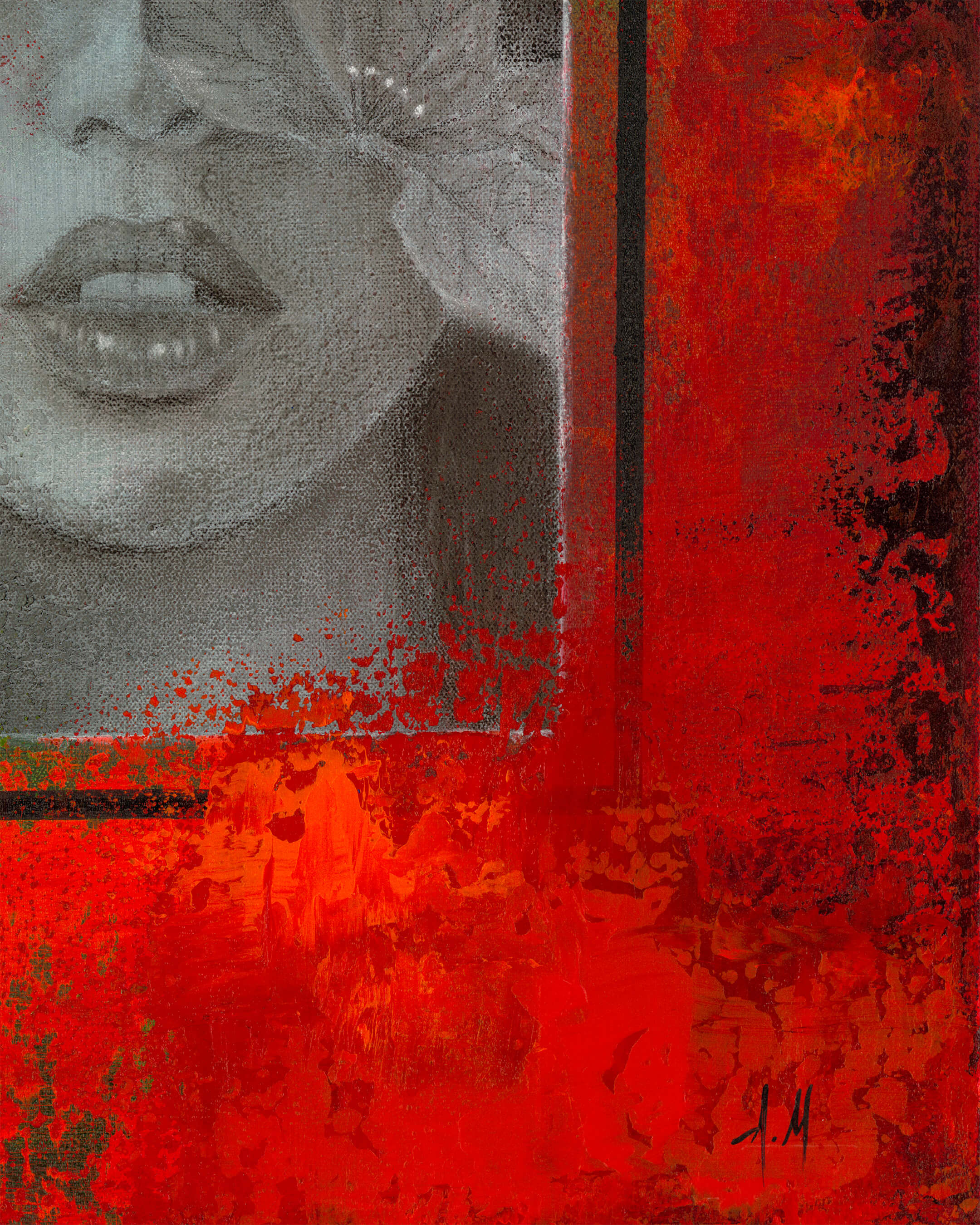 Peace — Original Artwork 46 × 61 CM
