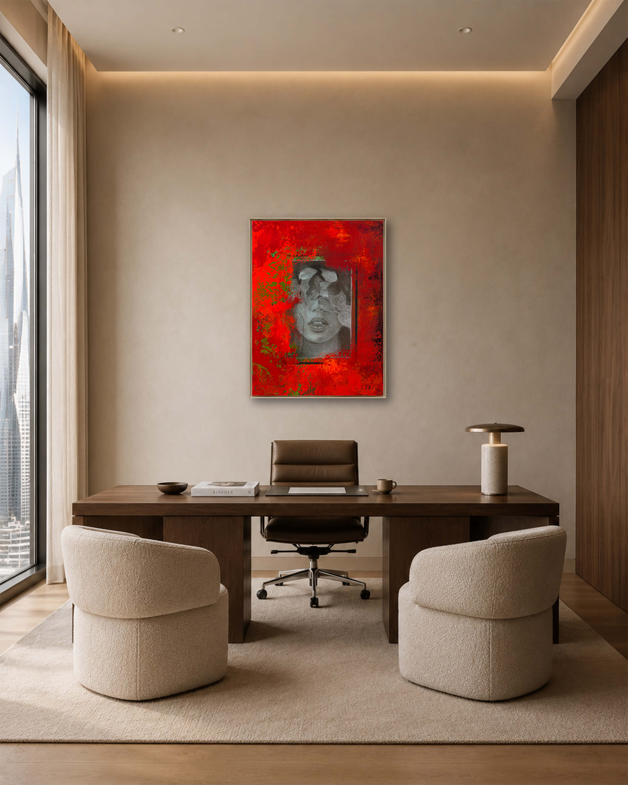 Peace — Original Artwork 46 × 61 CM