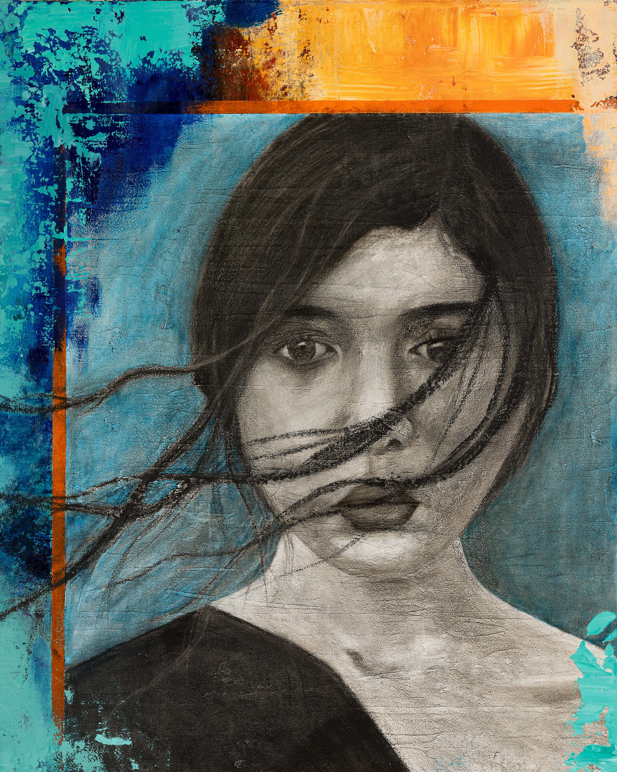 Untamed — Original Artwork 76 × 76 CM