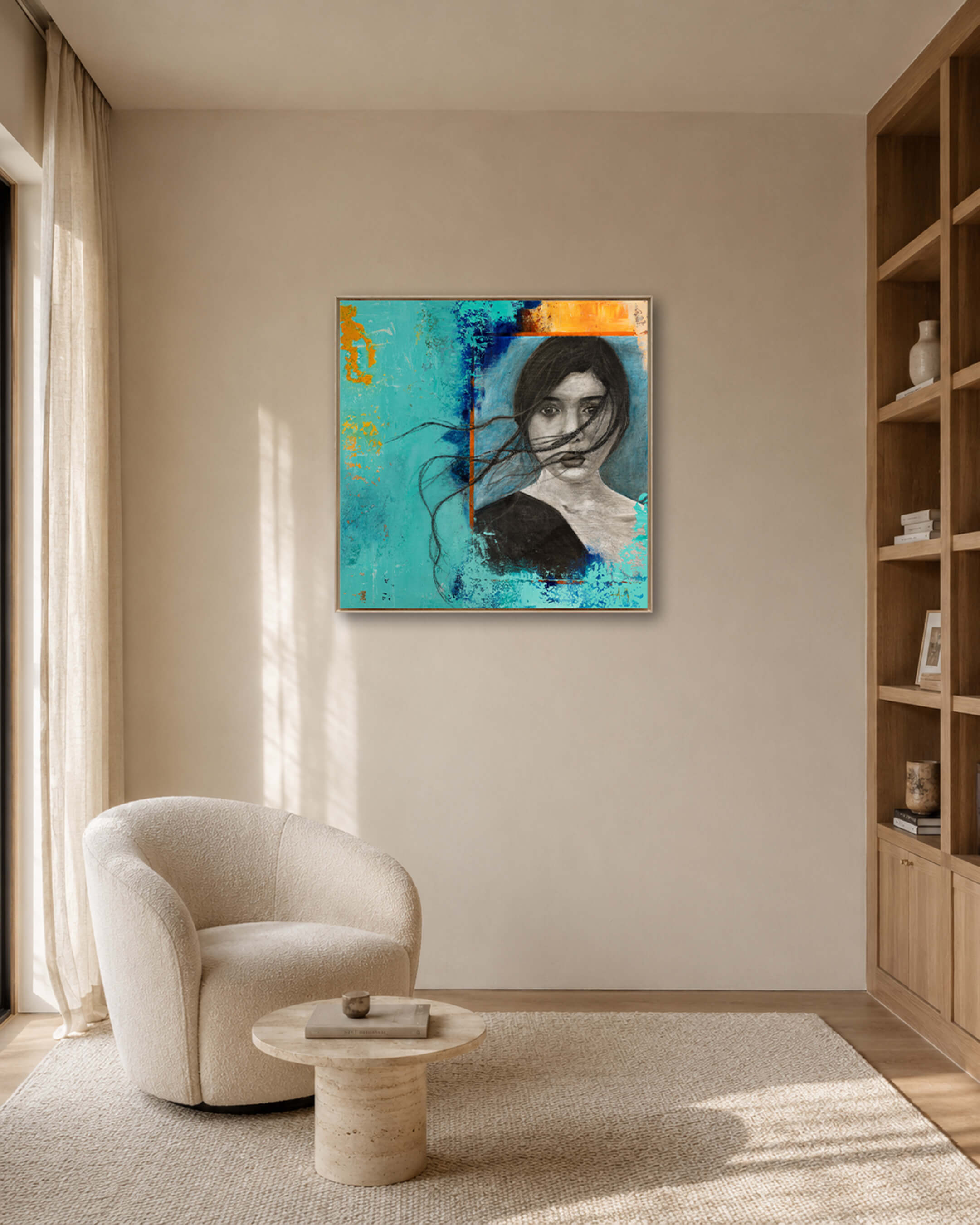 Untamed — Original Artwork 76 × 76 CM