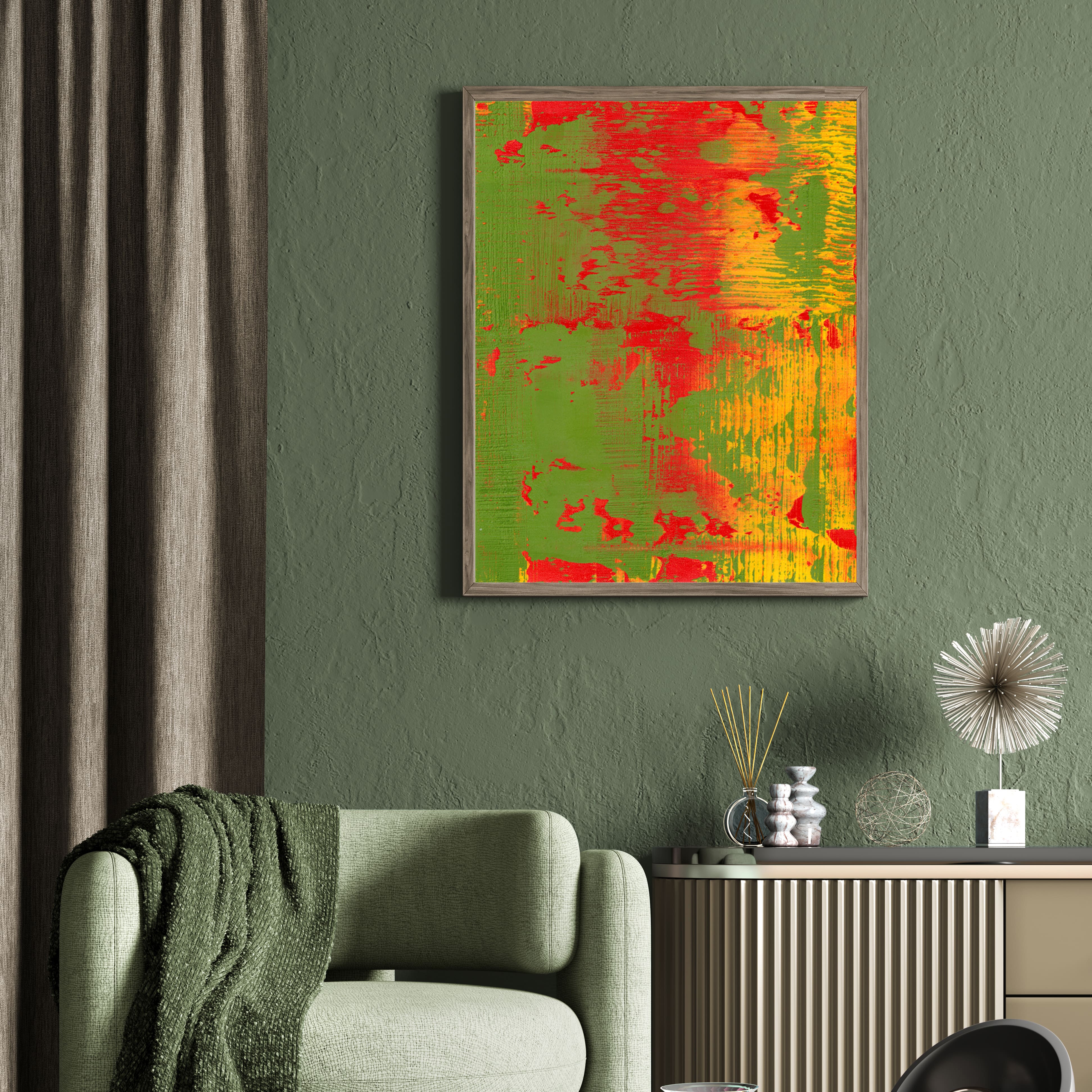 Flames — Original Artwork