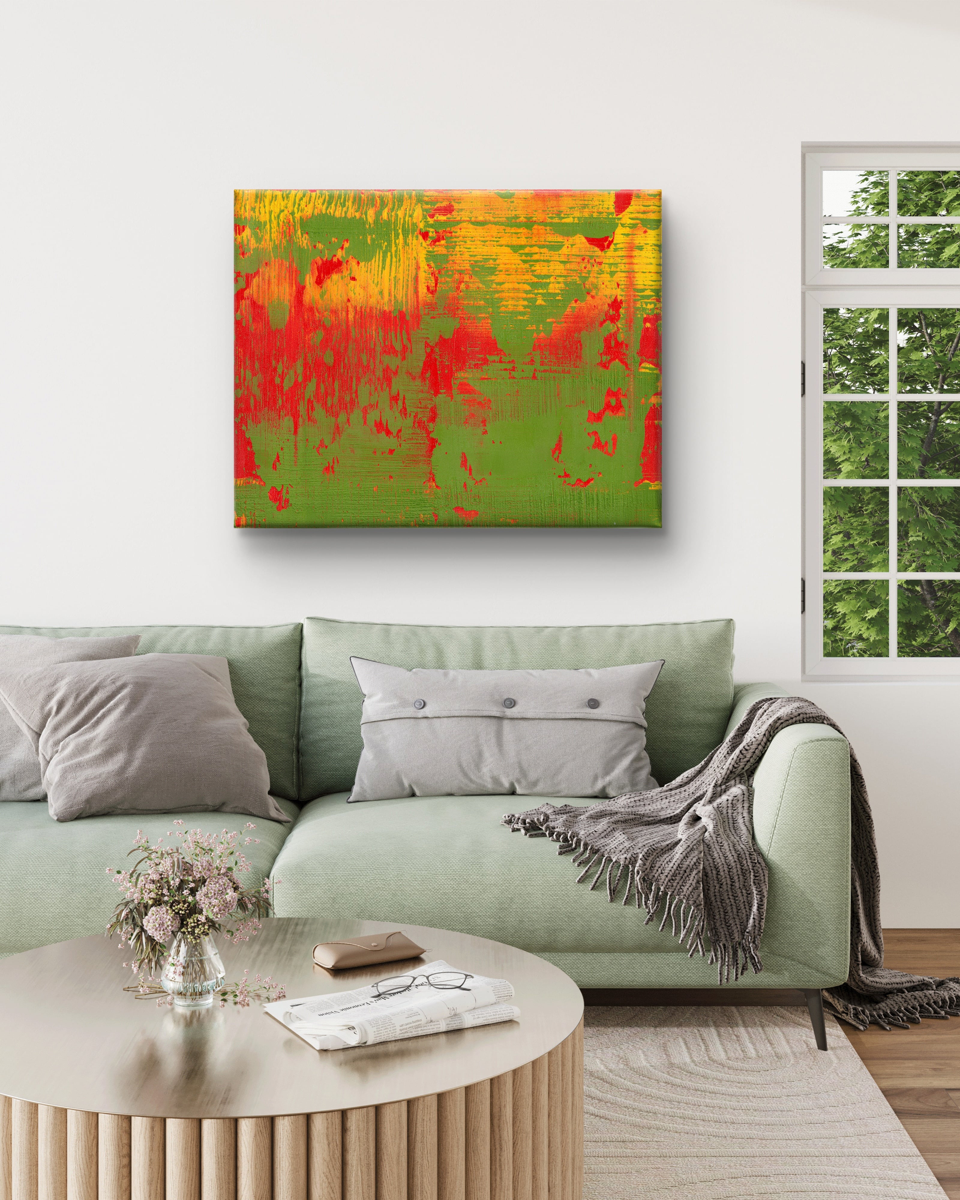 Flames — Canvas Print