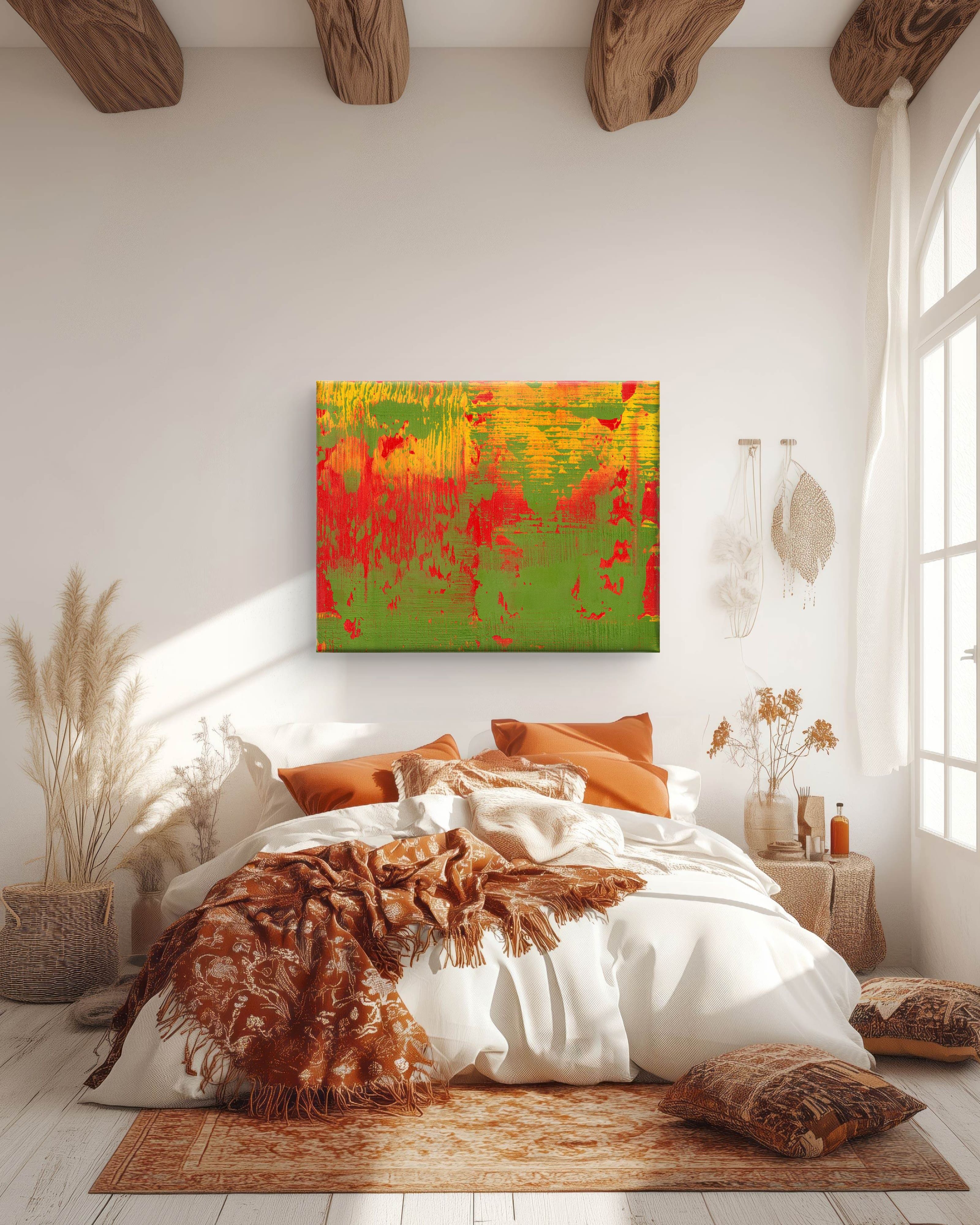 Flames — Canvas Print
