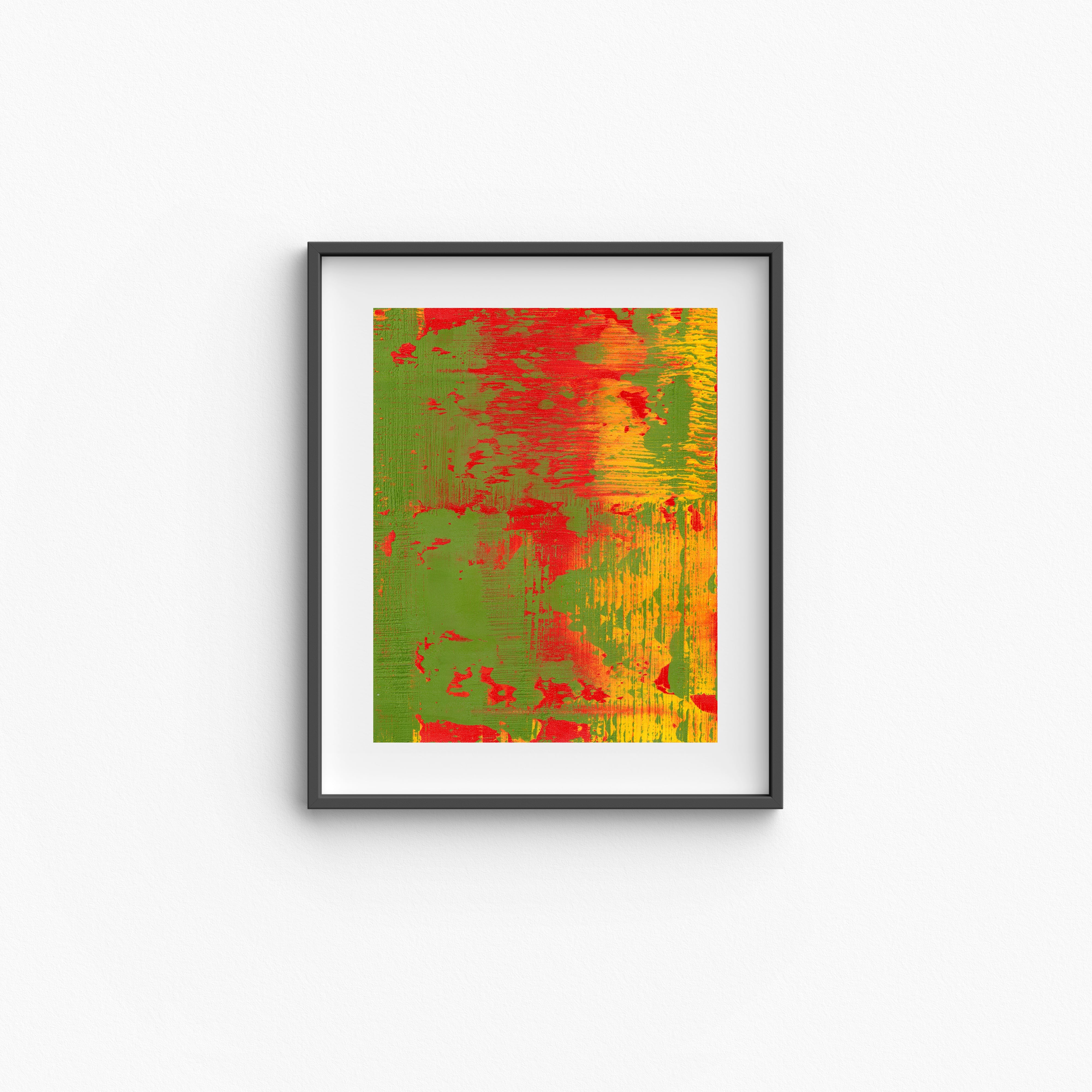 Flames — Premium Giclée Print on Matte Smooth Cotton UK Made 315 gsm Photo Paper
