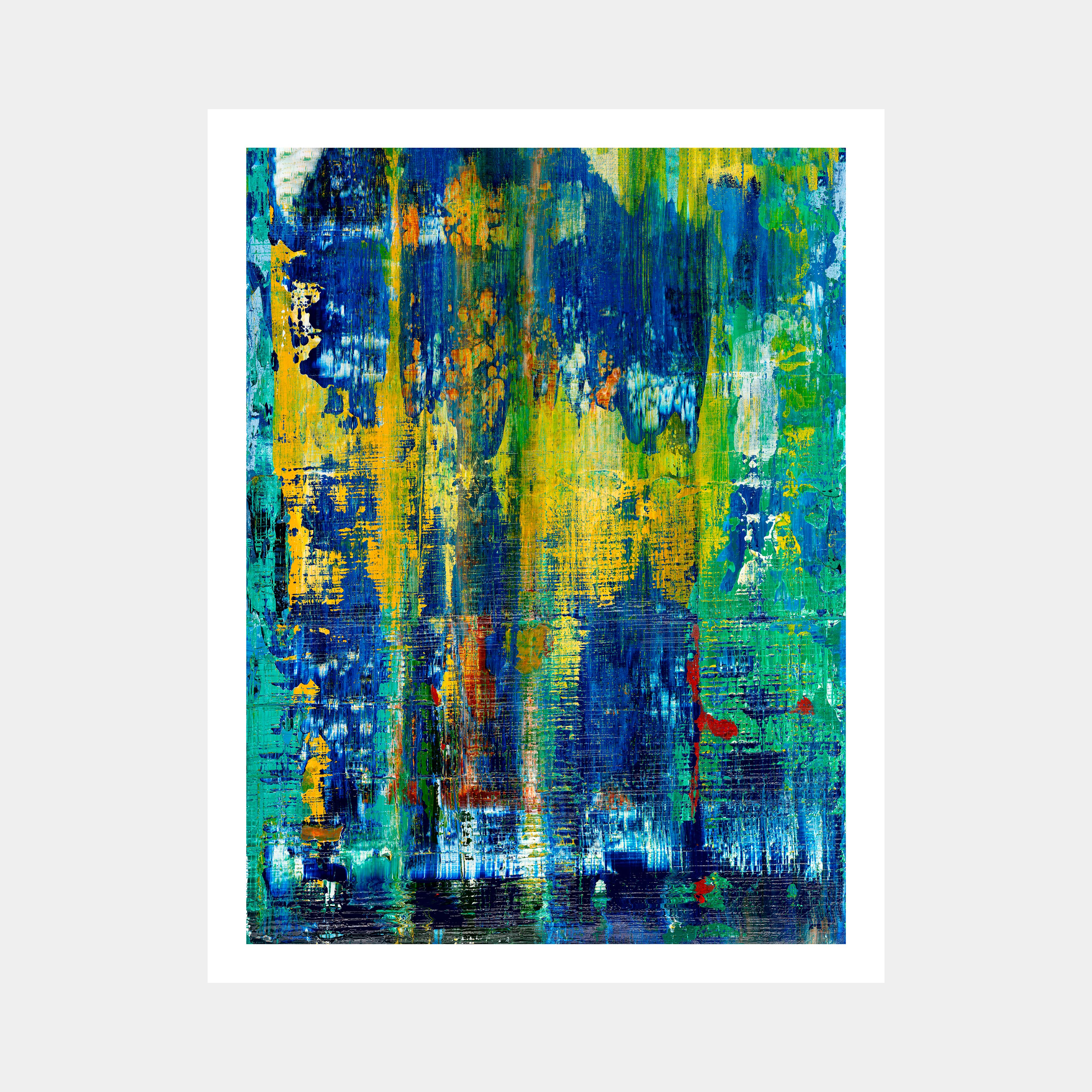Inner Waves — Premium Giclée Print on Matte Smooth Cotton UK Made 315 gsm Photo Paper