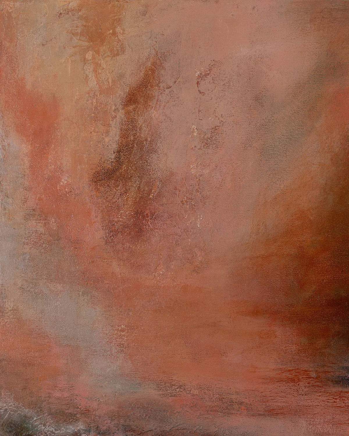 Morning Haze by Ayoub Mohebbi, original abstract painting, details 1